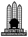 Logo Bestatter vom Handwerk geprüft